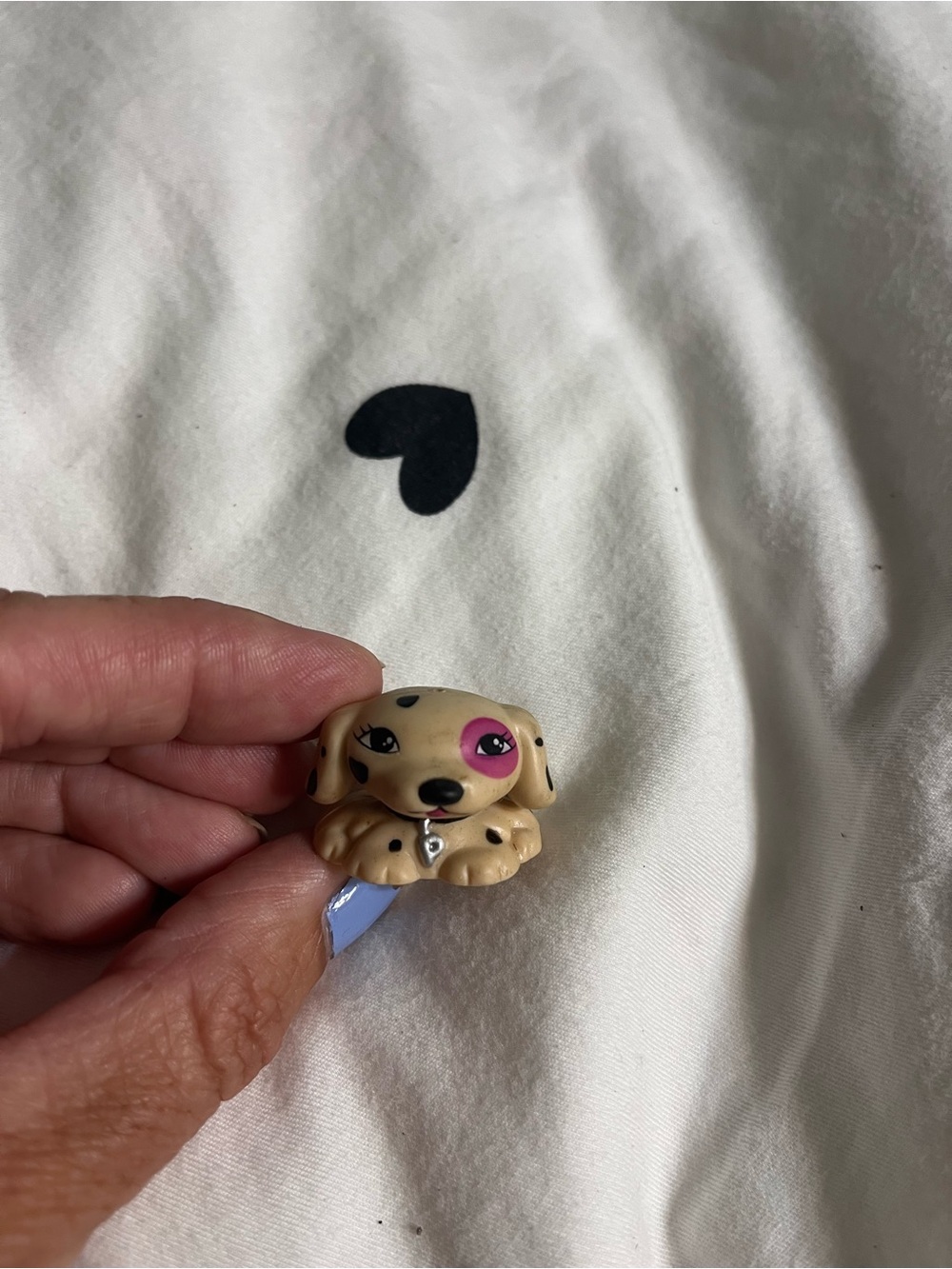 lps littlest pet shop happy puppy Dalmatian, 2002 toy dog